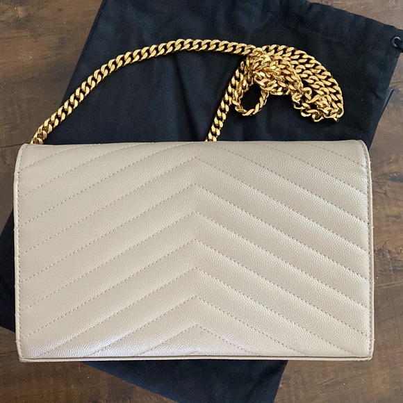 YSL Cassandre Chain Wallet Purse - Picture 3 of 5